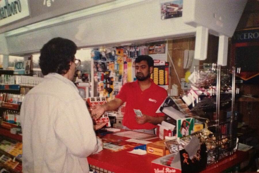Working the counter