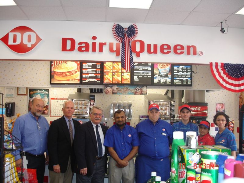 Team at the Dairy Queen