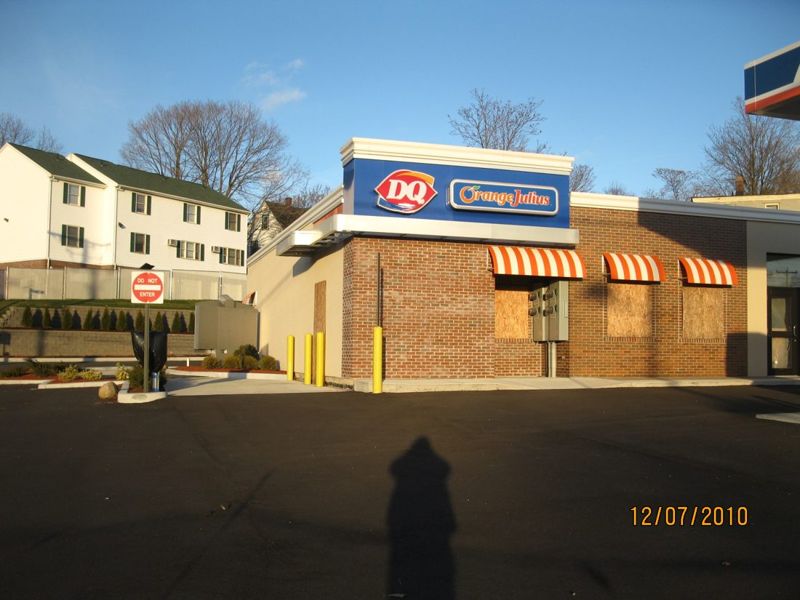 Gas station with Dairy Queen and Papa Johns after